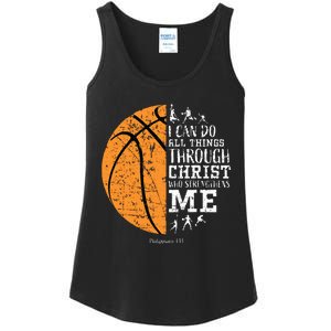 Christian Basketball Religious Gifts Ladies Essential Tank