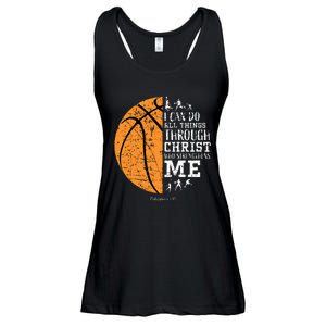 Christian Basketball Religious Gifts Ladies Essential Flowy Tank