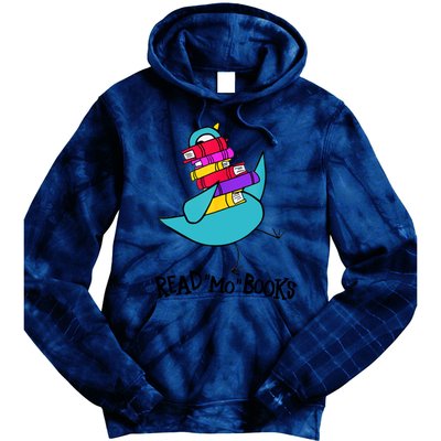 Cute Bird Read More Book Reading Day Reading Lover Book Lover Read Across Americ Tie Dye Hoodie