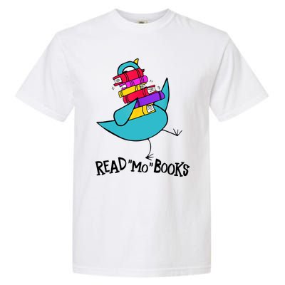 Cute Bird Read More Book Reading Day Reading Lover Book Lover Read Across Americ Garment-Dyed Heavyweight T-Shirt