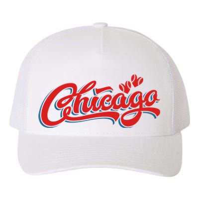 Chicago Baseball Retro Sport Lover Yupoong Adult 5-Panel Trucker Hat