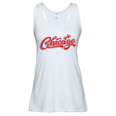 Chicago Baseball Retro Sport Lover Ladies Essential Flowy Tank