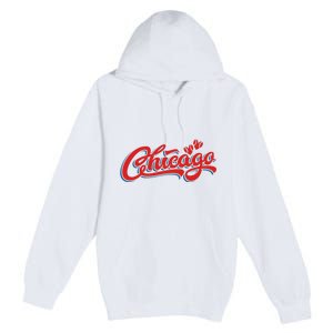 Chicago Baseball Retro Sport Lover Premium Pullover Hoodie