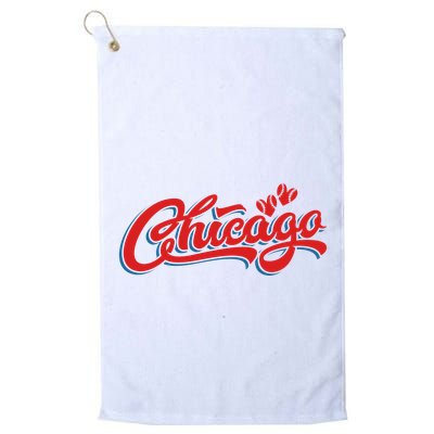 Chicago Baseball Retro Sport Lover Golf Towel