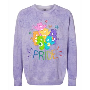 Care Bears Rainbow Pride and Doodles Colorblast Crewneck Sweatshirt