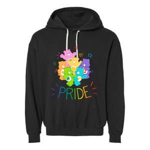 Care Bears Rainbow Pride and Doodles Garment-Dyed Fleece Hoodie