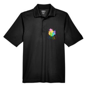 Care Bears Rainbow Pride and Doodles Men's Origin Performance Pique Polo