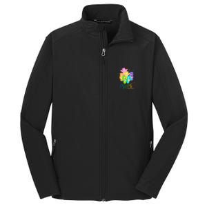 Care Bears Rainbow Pride and Doodles Core Soft Shell Jacket