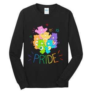 Care Bears Rainbow Pride and Doodles Tall Long Sleeve T-Shirt