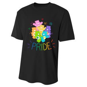 Care Bears Rainbow Pride and Doodles Performance Sprint T-Shirt