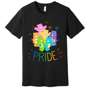 Care Bears Rainbow Pride and Doodles Premium T-Shirt