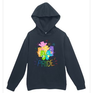 Care Bears Rainbow Pride and Doodles Urban Pullover Hoodie