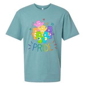 Care Bears Rainbow Pride and Doodles Sueded Cloud Jersey T-Shirt