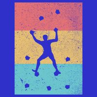 Climb Boulder Retro Wall Climber Sports Hobby Climbing Gift Premium T-Shirt