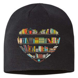 Cool Books Reading Book Lover Literacy Librarian Sustainable Beanie