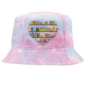 Cool Books Reading Book Lover Literacy Librarian Tie-Dyed Bucket Hat