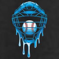 Cool Baseball Respect The Drip Melted Ice Cream Baseball 7 Panel Mesh Trucker Snapback Hat