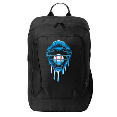 Cool Baseball Respect The Drip Melted Ice Cream Baseball City Backpack