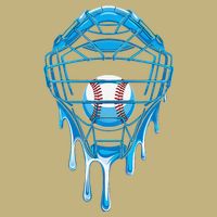 Cool Baseball Respect The Drip Melted Ice Cream Baseball Cooling Performance Crew T-Shirt