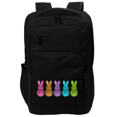 Cute Bunny Rabbits Easter Colorful Impact Tech Backpack