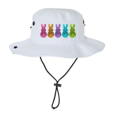 Cute Bunny Rabbits Easter Colorful Bucket Hat
