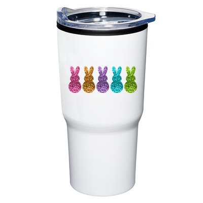 Cute Bunny Rabbits Easter Colorful Tumbler