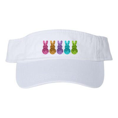 Cute Bunny Rabbits Easter Colorful Visor