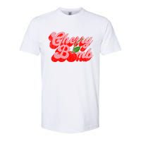 Cherry Bomb Retro 70s Vintage Style Cute Softstyle CVC T-Shirt