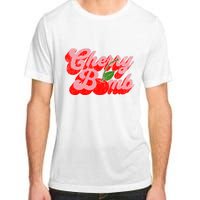 Cherry Bomb Retro 70s Vintage Style Cute Adult ChromaSoft Performance T-Shirt