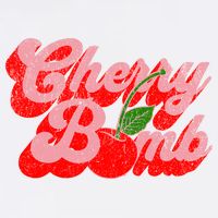 Cherry Bomb Retro 70s Vintage Style Cute Visor