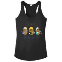 Cool Beans Rock and Roll Fun Novelty  Ladies PosiCharge Competitor Racerback Tank