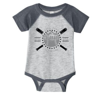 Colorado Baseball Rocky Mountains Infant Baby Jersey Bodysuit