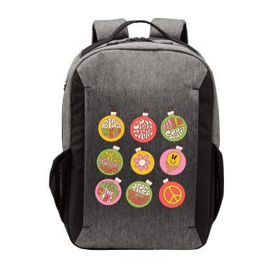 Christmas Ball Retro Ornaments Vector Backpack