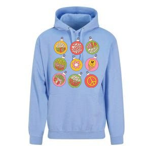 Christmas Ball Retro Ornaments Unisex Surf Hoodie