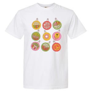 Christmas Ball Retro Ornaments Garment-Dyed Heavyweight T-Shirt