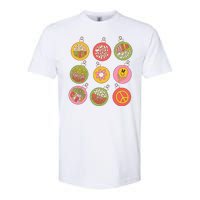 Christmas Ball Retro Ornaments Softstyle CVC T-Shirt