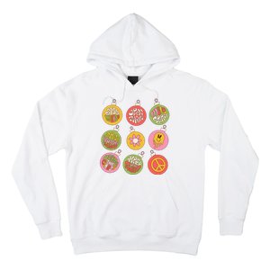 Christmas Ball Retro Ornaments Hoodie