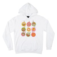 Christmas Ball Retro Ornaments Hoodie