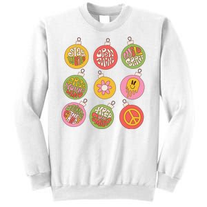 Christmas Ball Retro Ornaments Sweatshirt