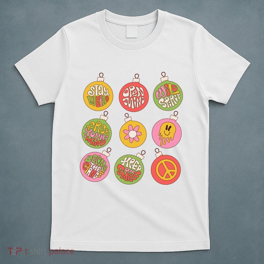 Christmas Ball Retro Ornaments T-Shirt