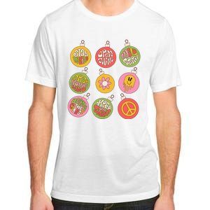 Christmas Ball Retro Ornaments Adult ChromaSoft Performance T-Shirt