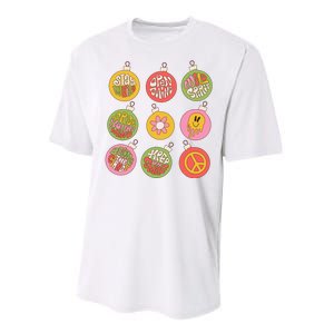 Christmas Ball Retro Ornaments Performance Sprint T-Shirt