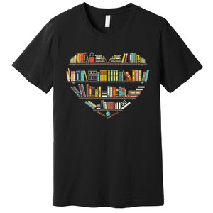 Cool Books Reading Men Women Book Lover Literacy Librarian Premium T-Shirt