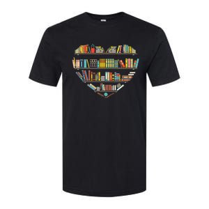 Cool Books Reading Men Women Book Lover Literacy Librarian Softstyle CVC T-Shirt