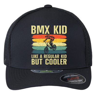 Cool Bmx Racing Off Road Bike Riders Flexfit Unipanel Trucker Cap