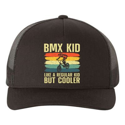 Cool Bmx Racing Off Road Bike Riders Yupoong Adult 5-Panel Trucker Hat