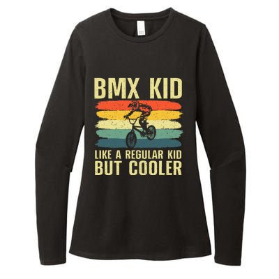 Cool Bmx Racing Off Road Bike Riders Womens CVC Long Sleeve Shirt