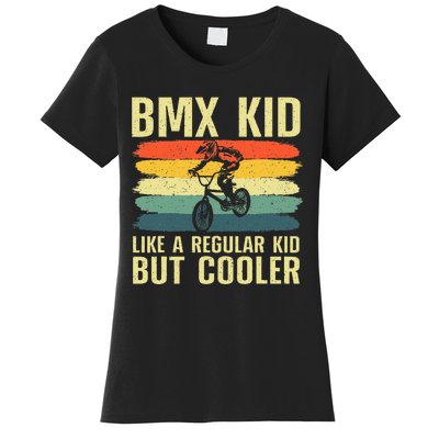 Cool Bmx Racing Off Road Bike Riders Women's T-Shirt