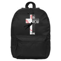 Christian Baseball Religious Cross  16 in Basic Backpack