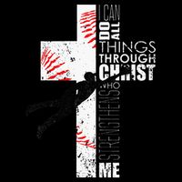 Christian Baseball Religious Cross  16 in Basic Backpack